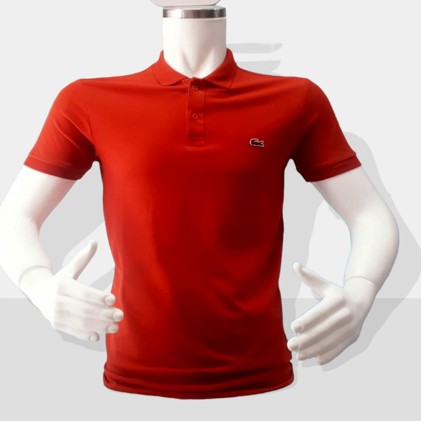 Polo rouge LACOSTE premier choix