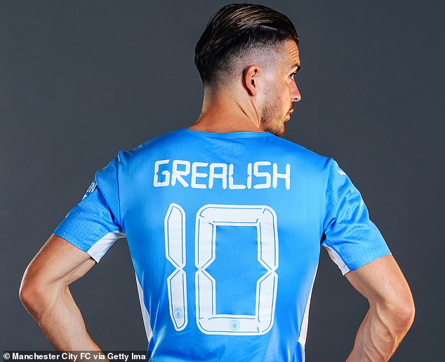 Man city Grealish 10
